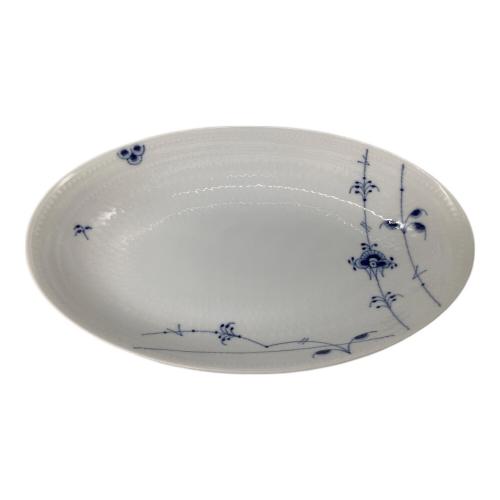 ROYAL COPENHAGEN (ロイヤル・コペンハーゲン) オーバルプレート ブルーパルメッテ