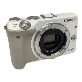 CANON (キヤノン) ミラーレス一眼カメラ EOS M3 2470万画素(総画素) 2420万画素(有効画素) 専用電池 最高約4.2コマ/秒 081043001519
