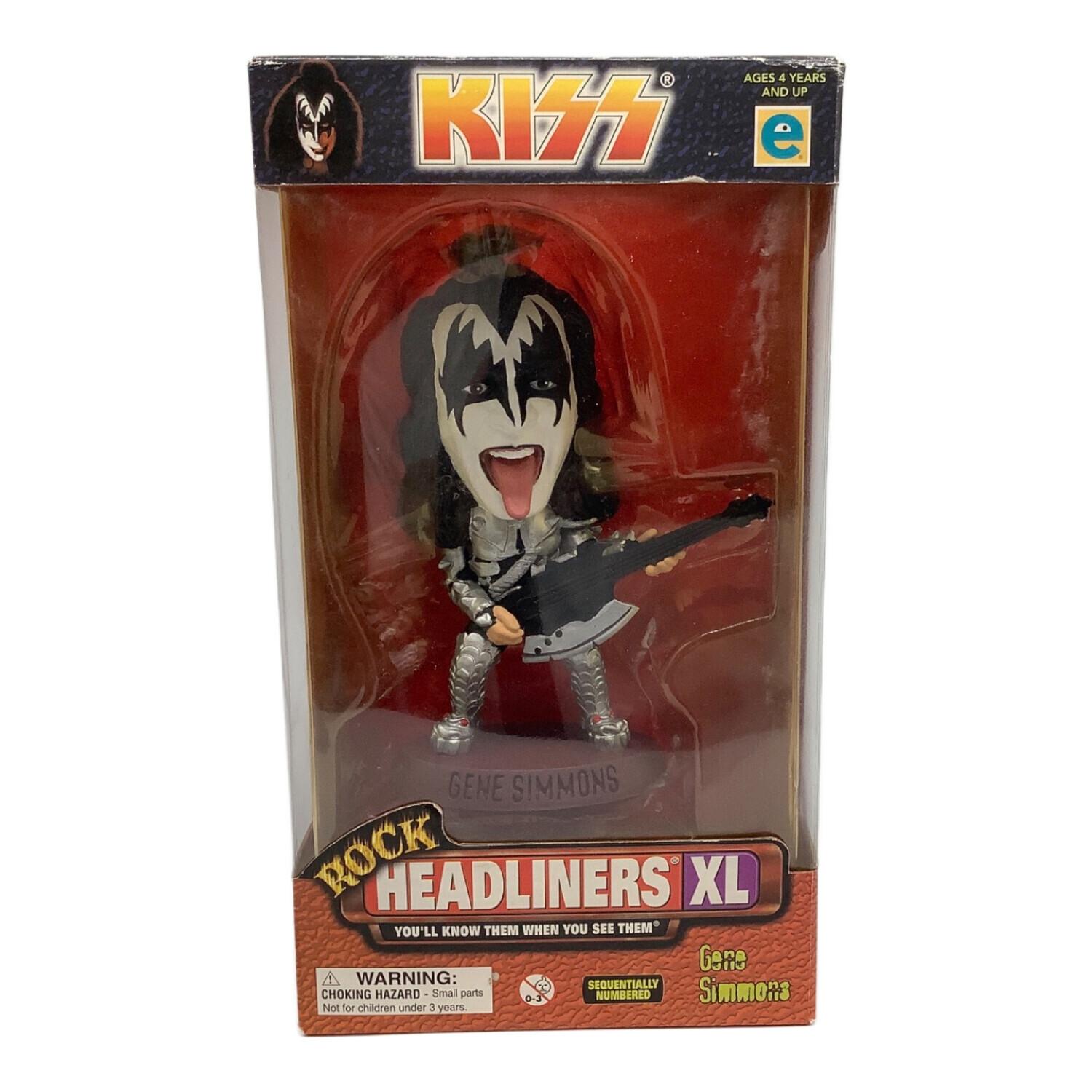 KISS Rock Headliners フィギュア 4体セット KISS フィギュア 1999 ROCK HEADLINERS 4点セット その他