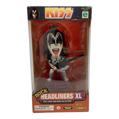 KISS（キッス） GENE SIMMONS（ジーン・シモンズ） ROCK HEADLINERS XL フィギュア