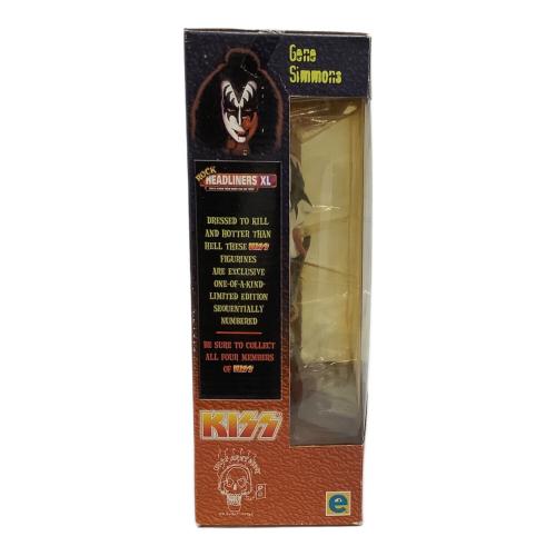 KISS（キッス） GENE SIMMONS（ジーン・シモンズ） ROCK HEADLINERS XL フィギュア