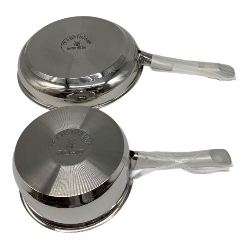 WMF (ヴェーエムエフ) フライパンセット CASA クックウエア 4Pセット フライパン2・鍋2