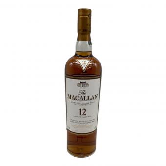 サントリー ウィスキー 700ml THE MACALLAN 12年 未開封
