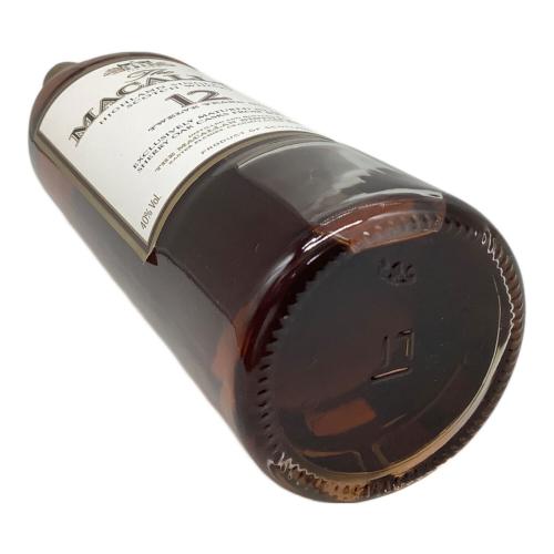サントリー ウィスキー 700ml THE MACALLAN 12年 未開封
