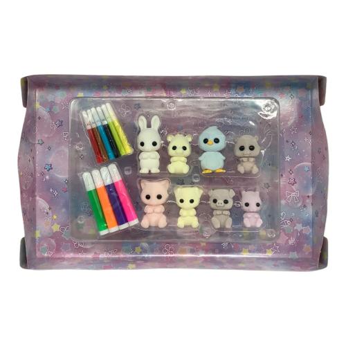 TAKARA TOMY (タカラトミー) 女の子おもちゃ おえかき もふれんず なかよしいっぱいデラックスセット