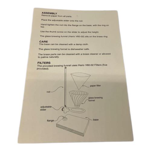 The Coffee Registry ドリッパースタンド