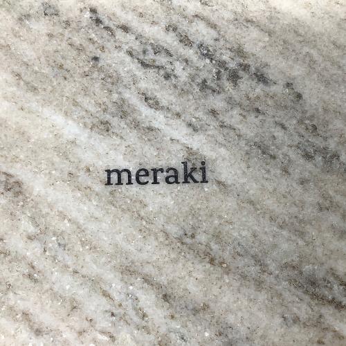 Meraki トレイ ベージュ　25cm