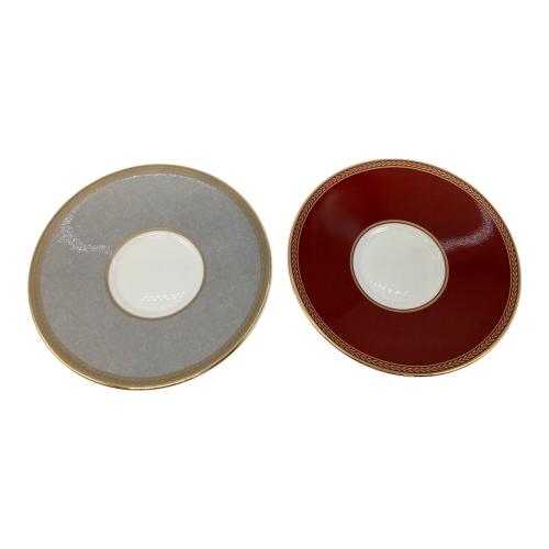 Wedgwood (ウェッジウッド) カップ&ソーサー ルネッサンスグレイ 2Pセット