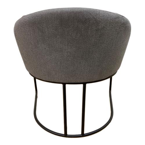 AbitaStyle (アビタスタイル) チェア グレー スエード 1人掛け