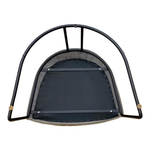 AbitaStyle (アビタスタイル) チェア グレー スエード 1人掛け