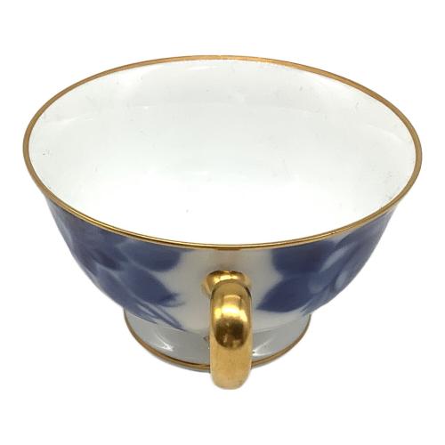 大倉陶園 (オオクラトウエン) カップ&ソーサー ブルーローズ(8011)