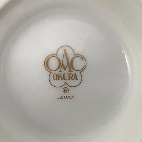 大倉陶園 (オオクラトウエン) カップ&ソーサー ブルーローズ(8011)