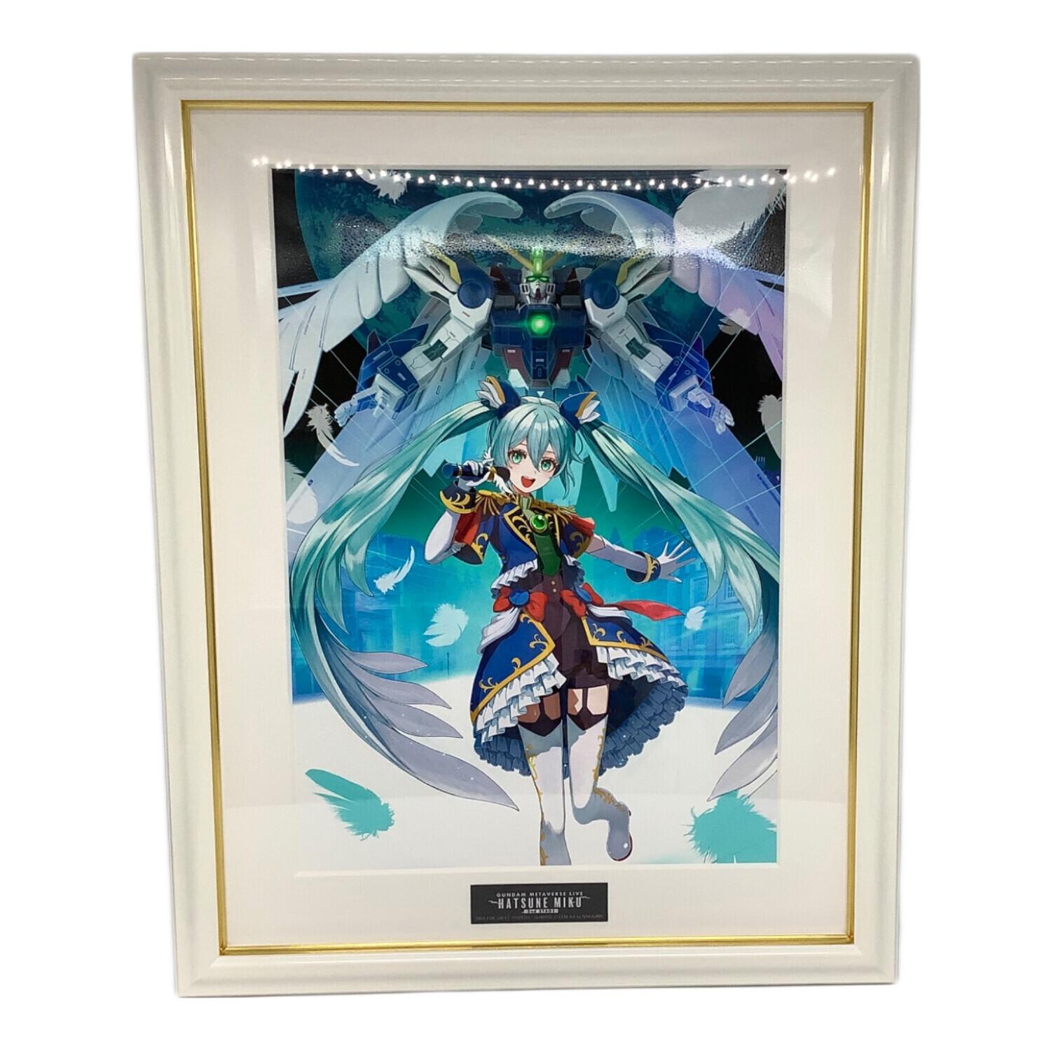 バンダイナムコ スペシャルプリモアート 初音ミク×ウイングガンダム