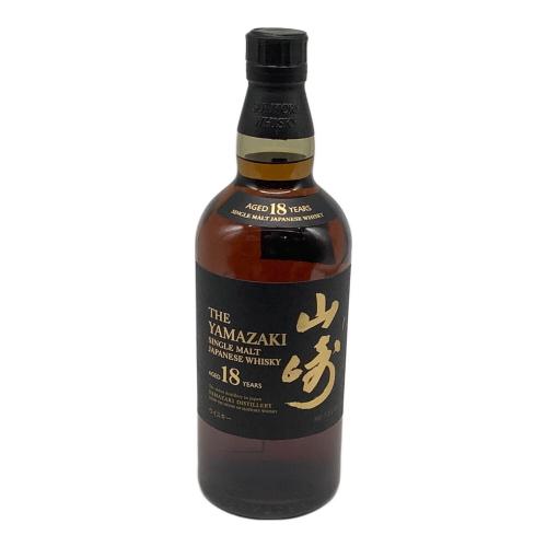 サントリー ジャパニーズウィスキー 700ml 箱付 山崎 18年 未開封