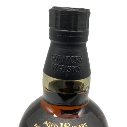 サントリー ジャパニーズウィスキー 700ml 箱付 山崎 18年 未開封