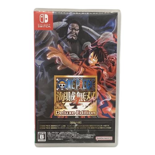 バンダイナムコ Nintendo Switch用ソフト ONE PIECE 海賊無双4 Deluxe Edition CERO B (12歳以上対象)