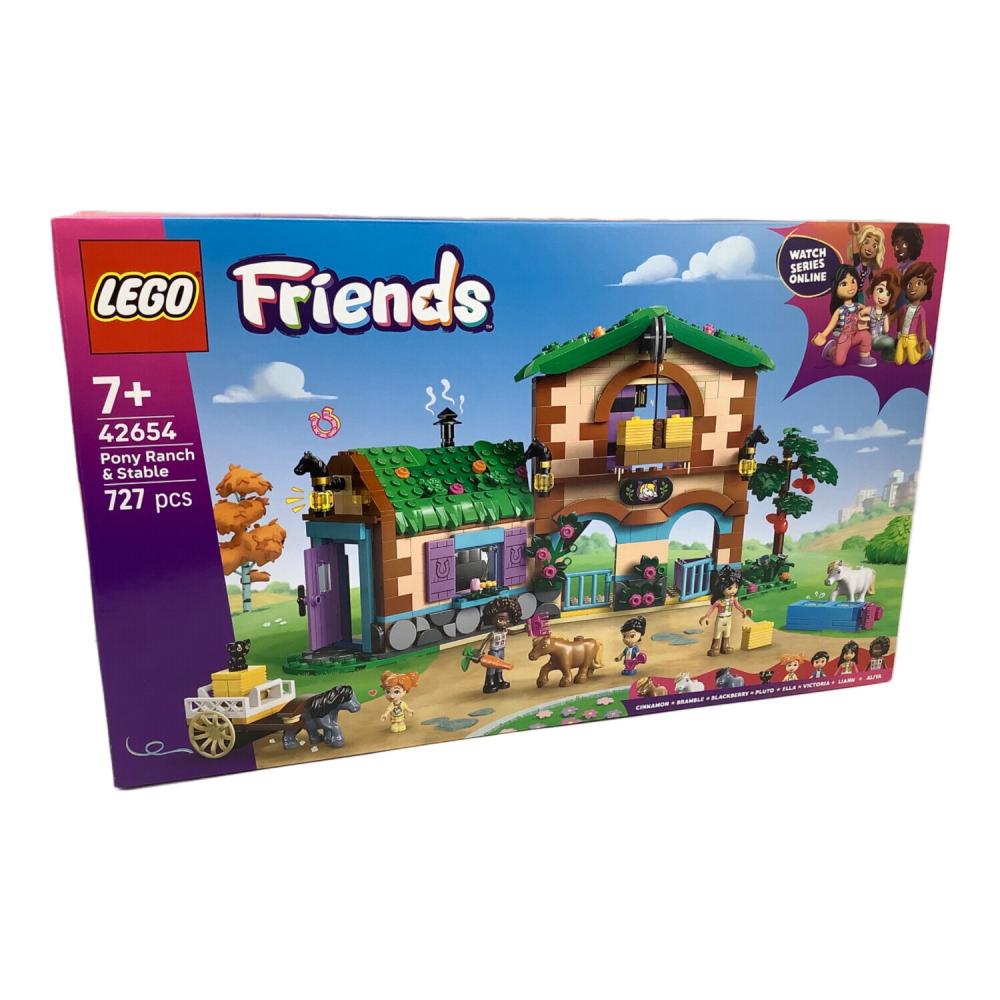 ゴーゴーゴー LEGO (レゴ) レゴブロック 現状販売 ポニー牧場 Friends 42654