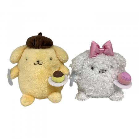 ポムポムプリン ぬいぐるみセット　KDDI 電報　プリン　マカロン 1037386768711045_01_1748w.jpeg