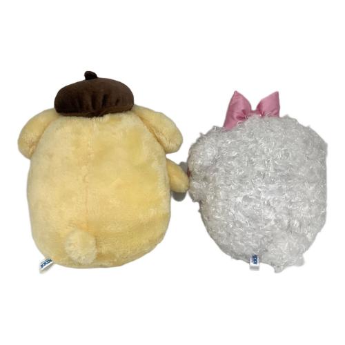 サンリオグッズ KDDIぬいぐるみ電報 ポムポムプリン ぬいぐるみセット