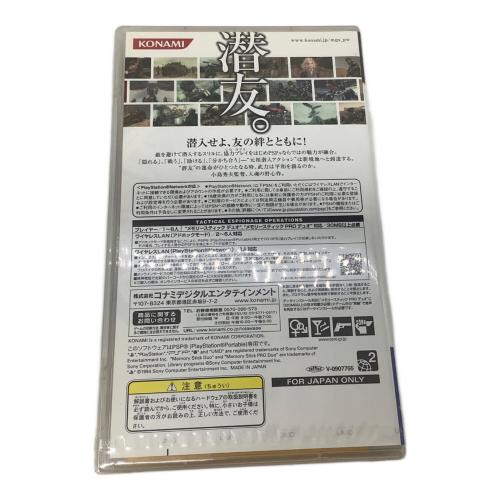 SONY (ソニー) PSP PSP-3000 動作確認済み METAL GEAR SOLID PEACE WALKER -