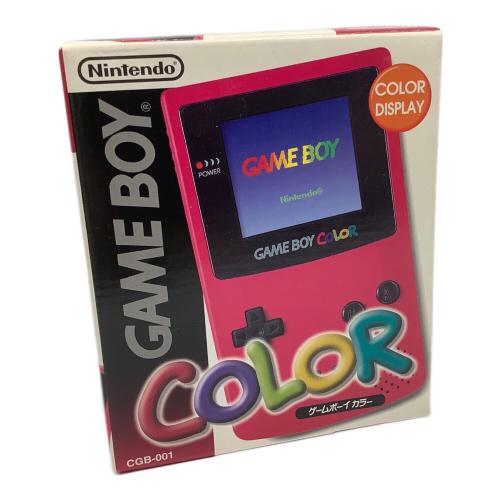 Nintendo (ニンテンドー) GAMEBOY COLOR 画面ヤケ有 CGB-001 動作確認済み ■