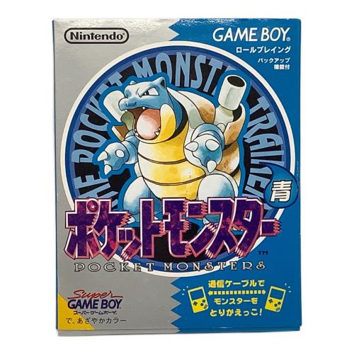 Nintendo (ニンテンドー) ポケットモンスター青 ゲームボーイ用ソフト -