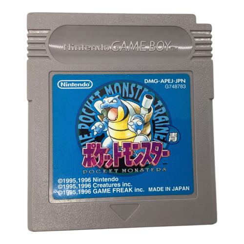 Nintendo (ニンテンドー) ポケットモンスター青 ゲームボーイ用ソフト -