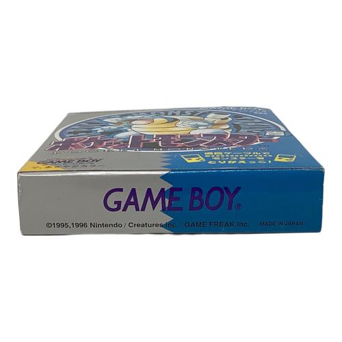Nintendo (ニンテンドー) ポケットモンスター青 ゲームボーイ用ソフト