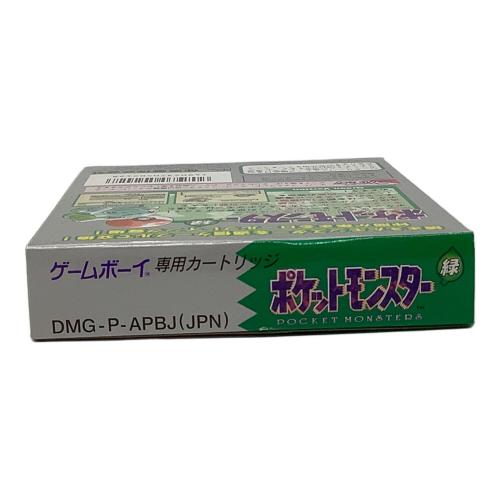 Nintendo (ニンテンドー) ポケットモンスター緑 ゲームボーイ用ソフト -