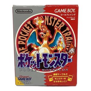 Nintendo (ニンテンドー) ポケットモンスター赤 ゲームボーイ用ソフト -
