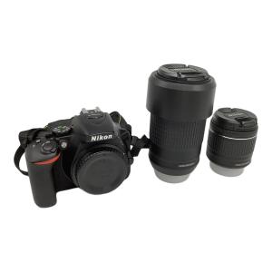 Nikon (ニコン) デジタル一眼レフカメラ D5600 ダブルズームキット 2478万画素 専用電池 SDXCカード対応 2136401