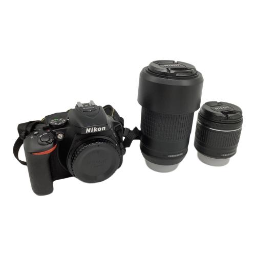 Nikon (ニコン) デジタル一眼レフカメラ D5600 ダブルズームキット 2478万画素 専用電池 SDXCカード対応 2136401