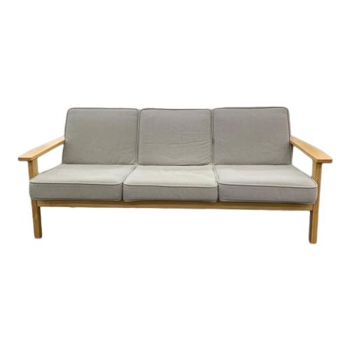無印良品 (ムジルシリョウヒン) 3人掛けソファー グレー ファブリック