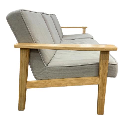 無印良品 (ムジルシリョウヒン) 3人掛けソファー グレー ファブリック