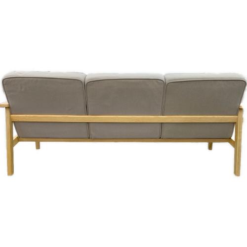 無印良品 (ムジルシリョウヒン) 3人掛けソファー グレー ファブリック