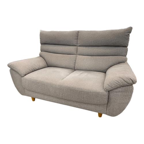 東京インテリア (トウキョウインテリア) 2人掛けソファー グレー ファブリック