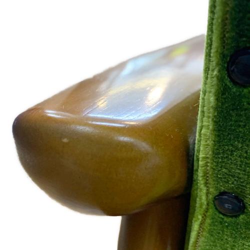 カリモク60 (カリモクロクマル)　Kチェア 2シーター  モケットグリーン W36173QW  ファブリック