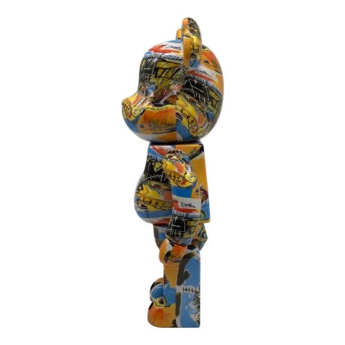 BEAR BRICK (ベアブリック) フィギュア @ Π JEAN-MICHEL BASQUIAT 100％＆400％