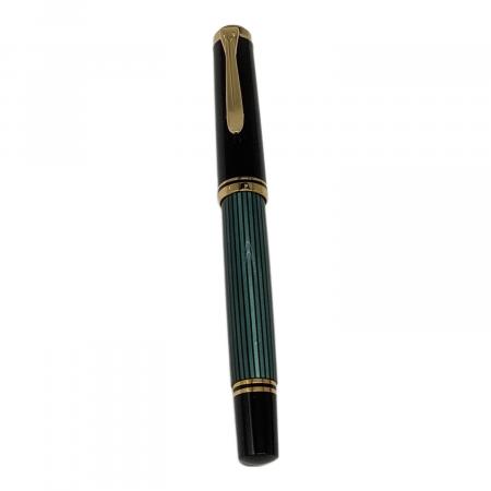 Pelikan 万年筆 グリーンストライプ PELICAN (ペリカン) グリーンストライプ 万年筆 M400｜トレファクONLINE
