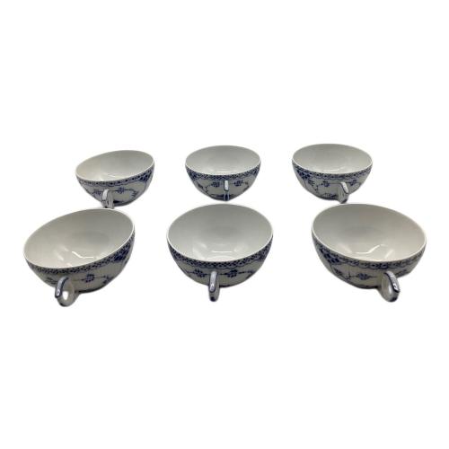 ROYAL COPENHAGEN (ロイヤル・コペンハーゲン) カップ&ソーサー 081 ブルーフルーテッド・ハーフレース