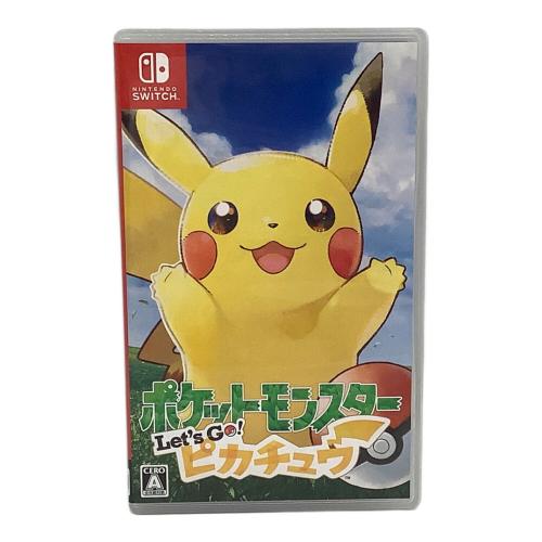Nintendo (ニンテンドー) ポケットモンスター Let’s Go！ ピカチュウ/Switch/HACPADW2A/A 全年齢対象 Nintendo Switch用ソフト CERO A (全年齢対象)