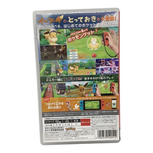 Nintendo (ニンテンドー) ポケットモンスター Let’s Go！ イーブイ/Switch/HACPADW3A/A 全年齢対象 Nintendo Switch用ソフト CERO A (全年齢対象)