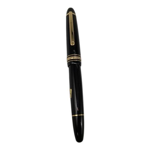 MONTBLANC (モンブラン) 万年筆 ブラック F マイスターシュテュック ペン先：14K