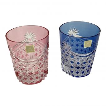 KAGAMI CRYSTAL (カガミクリスタル) ロックグラス 江戸切子