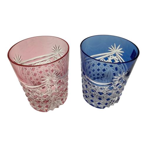 KAGAMI CRYSTAL (カガミクリスタル) ロックグラス 江戸切子