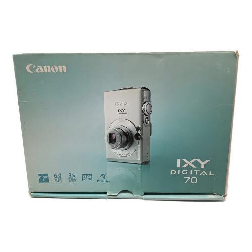 CANON (キヤノン) デジタルカメラ PC1193 IXY DIGITAL 70/カバー破損有