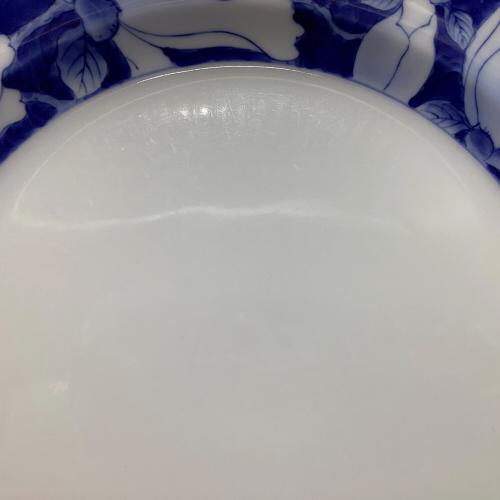 深川製磁 (フカガワセイジ) ミート皿 花鳥外濃