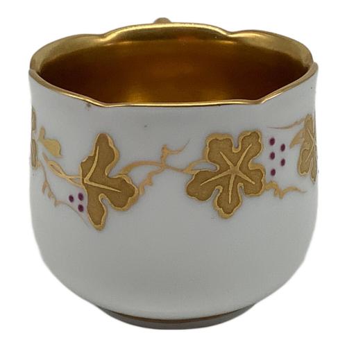 大倉陶園 (オオクラトウエン) カップ&ソーサー 金彩葡萄