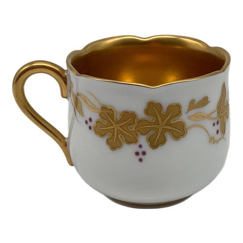 大倉陶園 (オオクラトウエン) カップ&ソーサー 金彩葡萄