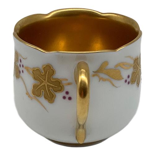 大倉陶園 (オオクラトウエン) カップ&ソーサー 金彩葡萄